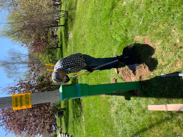 On May 25th, a Prayer Box was installed by Jerry Cavanaugh and Bill MacDonald across from St. Luke's Church, Hubbards in Bishop's Park.